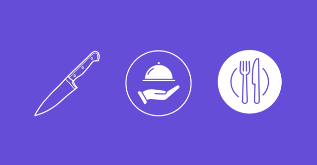 Big 3 of Food Waste Icons