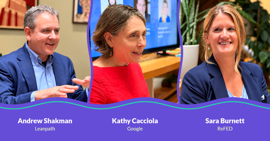Andrew, Kathy and Sara at Climate Week 2026