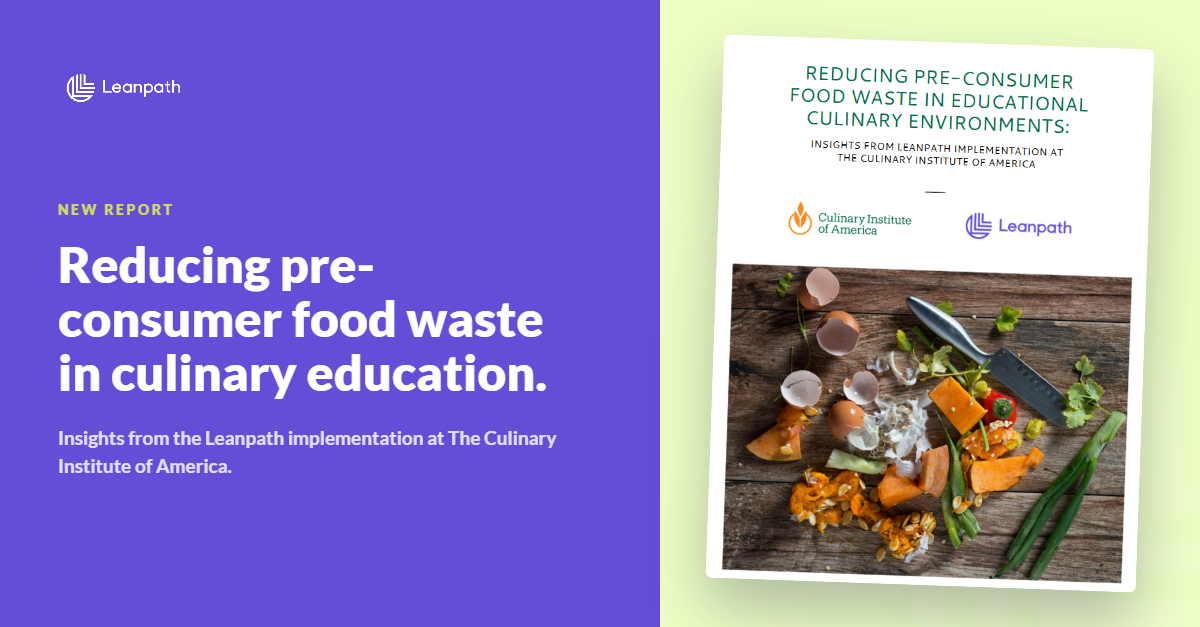New Research Holds Promise for Reducing Food Waste in Culinary Education Environments