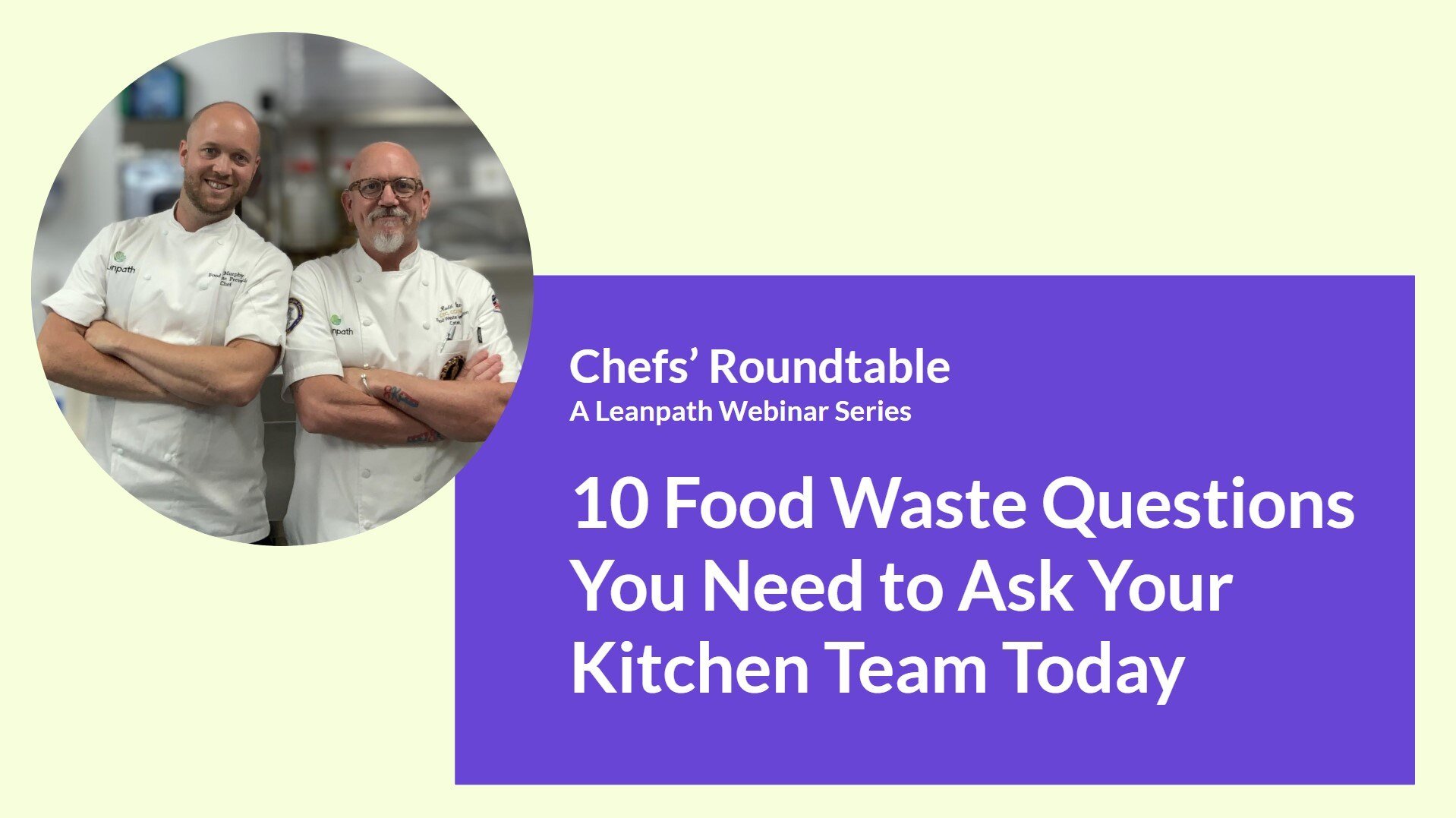 10 food waste questions to ask your kitchen team